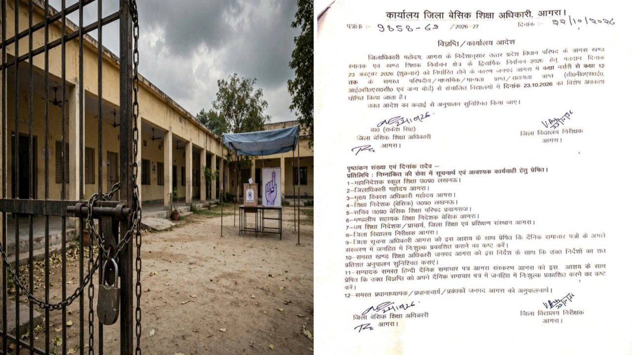 अवकाश के आदेश पर सवाल, फिर भी खुले विद्यालय!