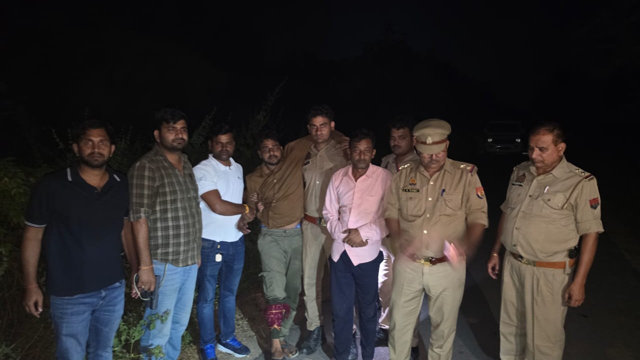 उल्दन में पुलिस मुठभेड़, दो आरोपी गिरफ्तार