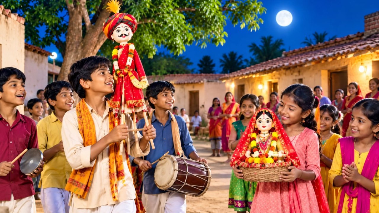 चांदनी रात में सजती है टेसू-झांझी की अनोखी शादी, महाभारत के वीर बर्बरीक के बलिदान से जुड़ी है लोकपरंपरा